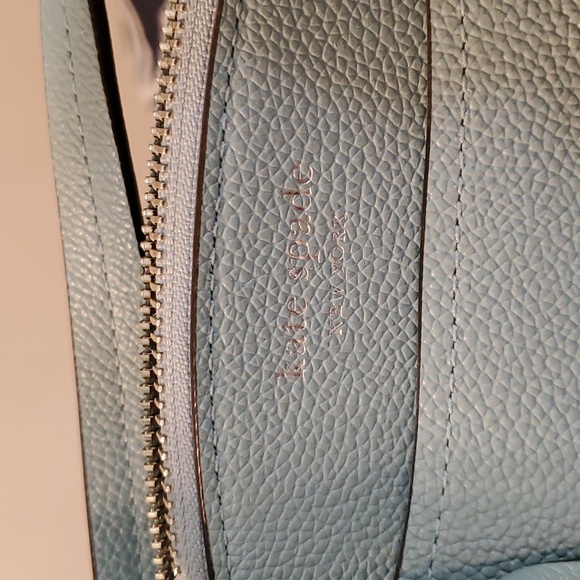 kate spade Margaux Medium Satchel handbag in hazy blue - Picture 4 of 8